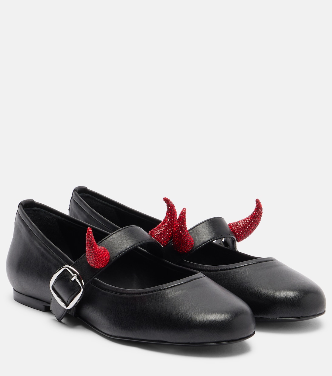 X Disney® Mary-Jane-Ballerinas aus Leder | Coperni