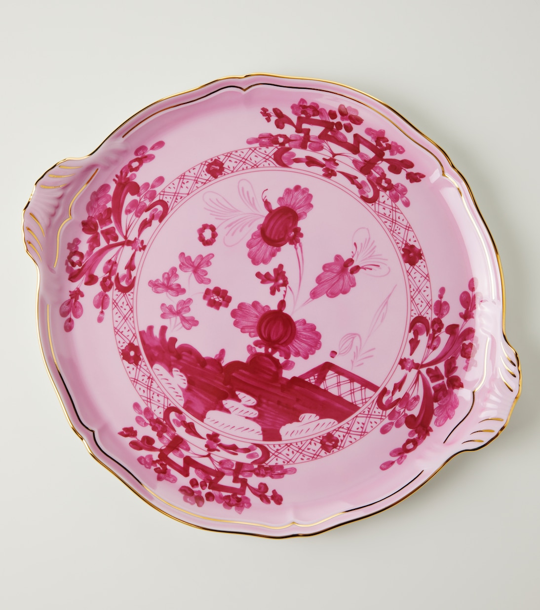 Oriente Italiano porcelain cake plate | Ginori 1735