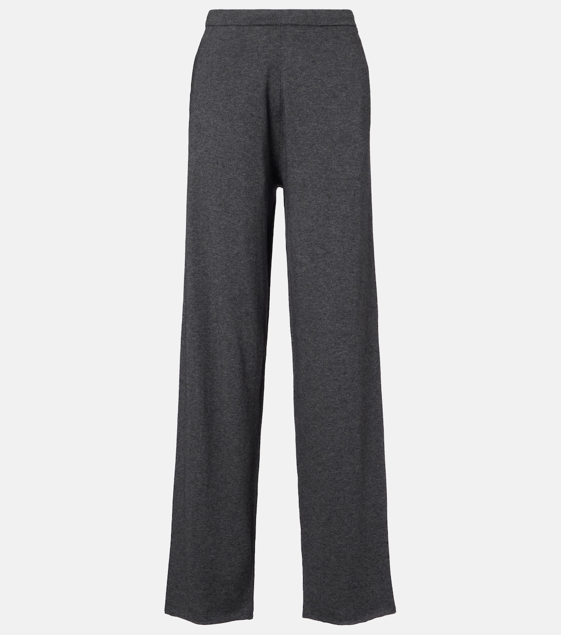 Pantalon N°353 Leisure droit en coton et cachemire | Extreme Cashmere
