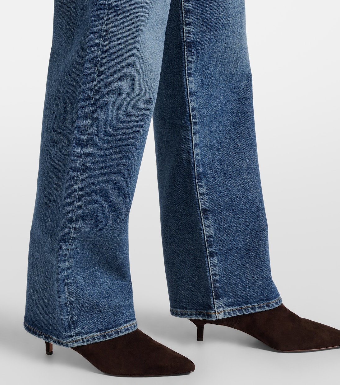 Harper mid-rise straight jeans | Agolde