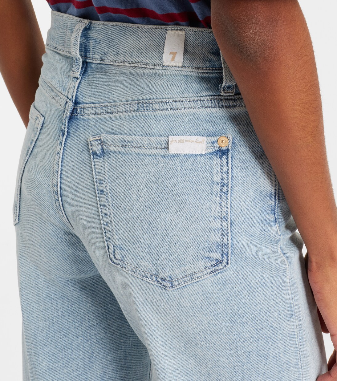 Modern Dojo mid-rise flared jeans | 7 For All Mankind