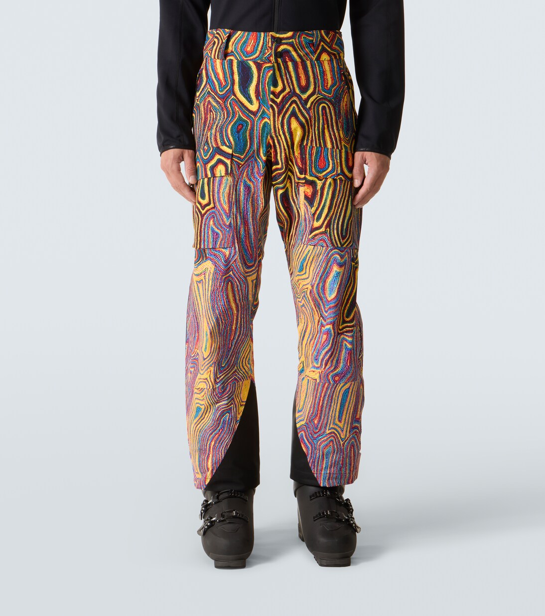 Hayden 3L printed ski pants | Aztech Mountain