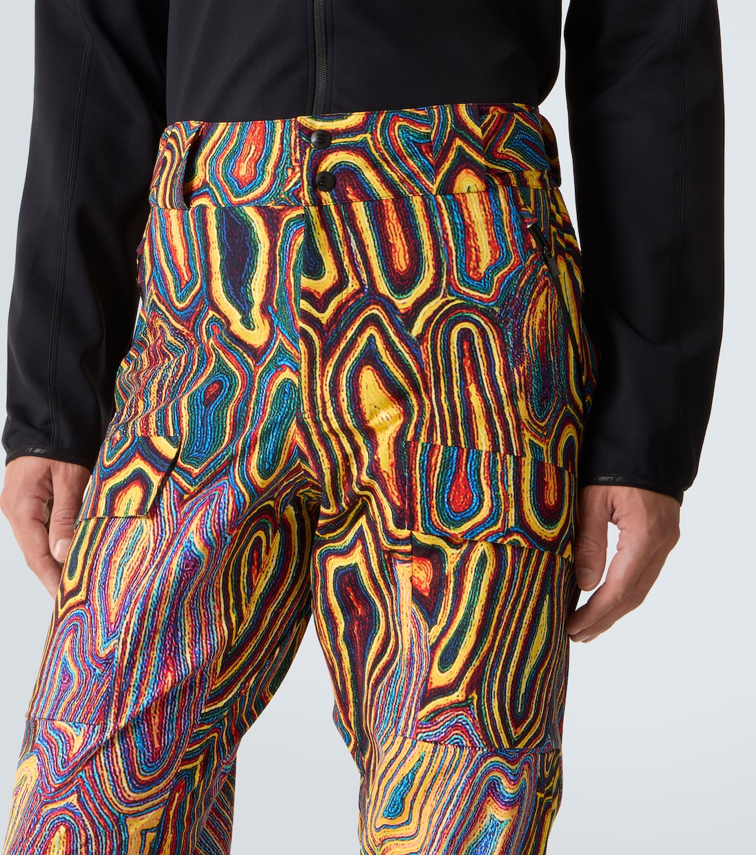 Hayden 3L printed ski pants | Aztech Mountain