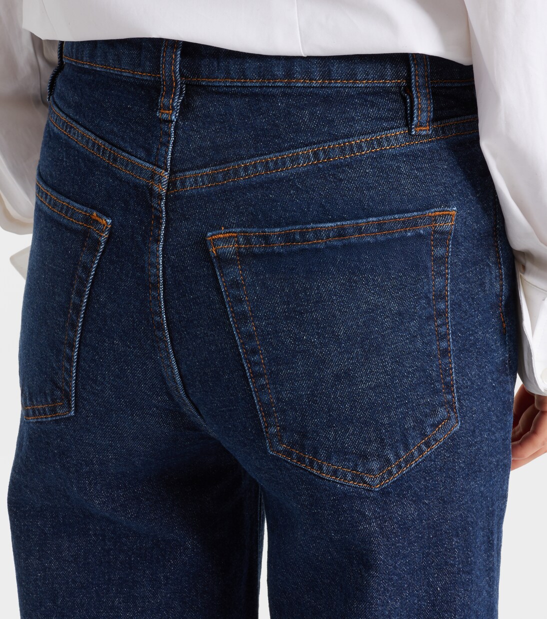 Cropped high-rise wide-leg jeans | Frame