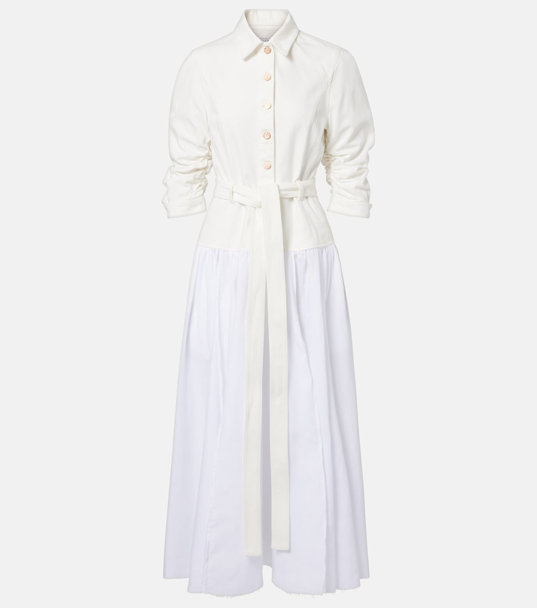 Delyth cotton and linen maxi dress | Gabriela Hearst