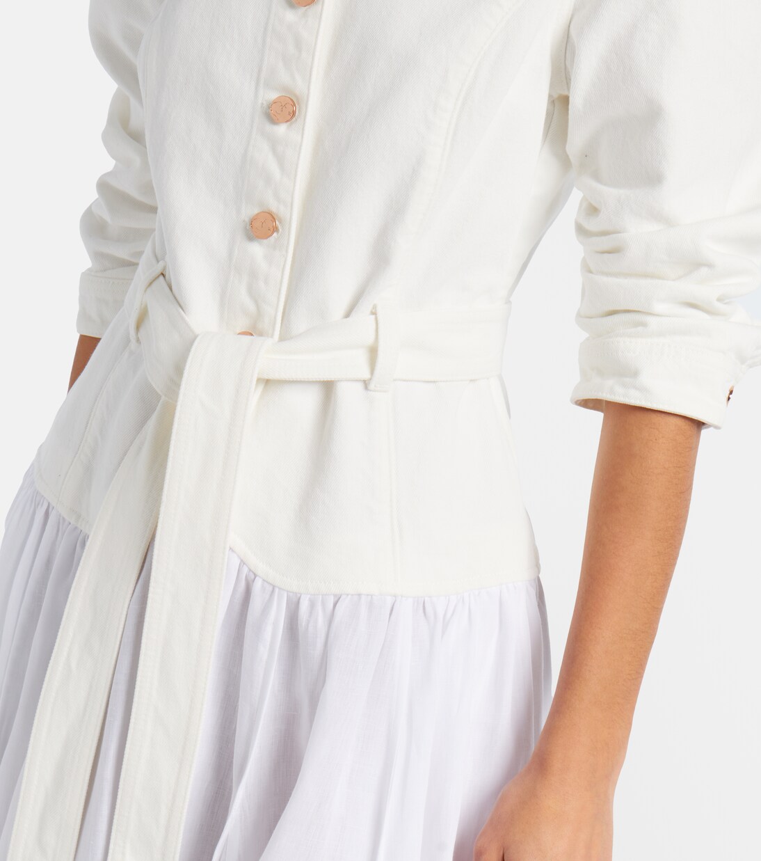 Delyth cotton and linen maxi dress | Gabriela Hearst