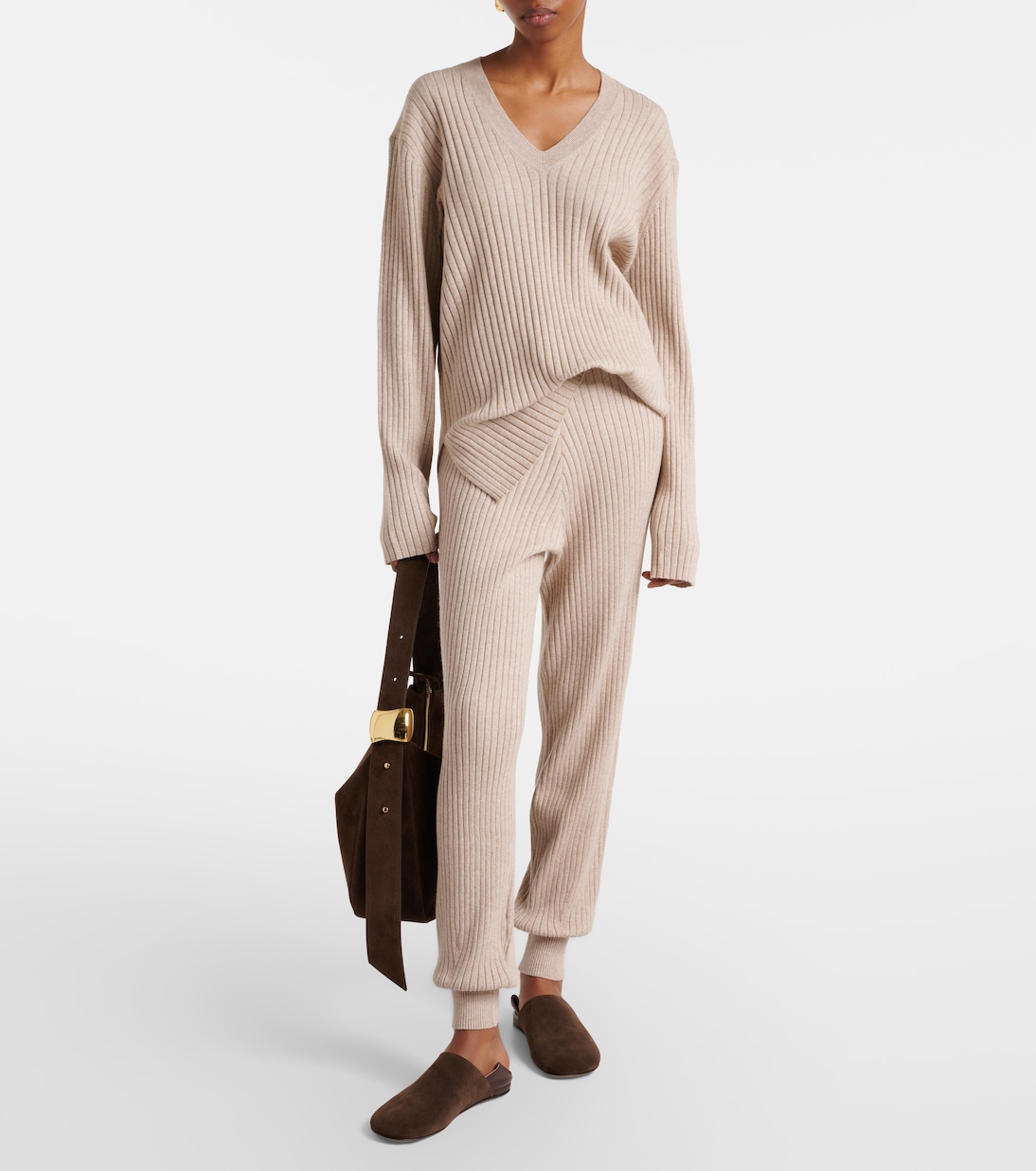 Jogginghose aus Baumwolle und Kaschmir | Jardin des Orangers