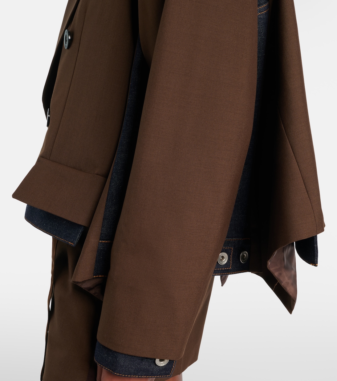 جاكيت من الدنيم أوفرسايز | Sacai