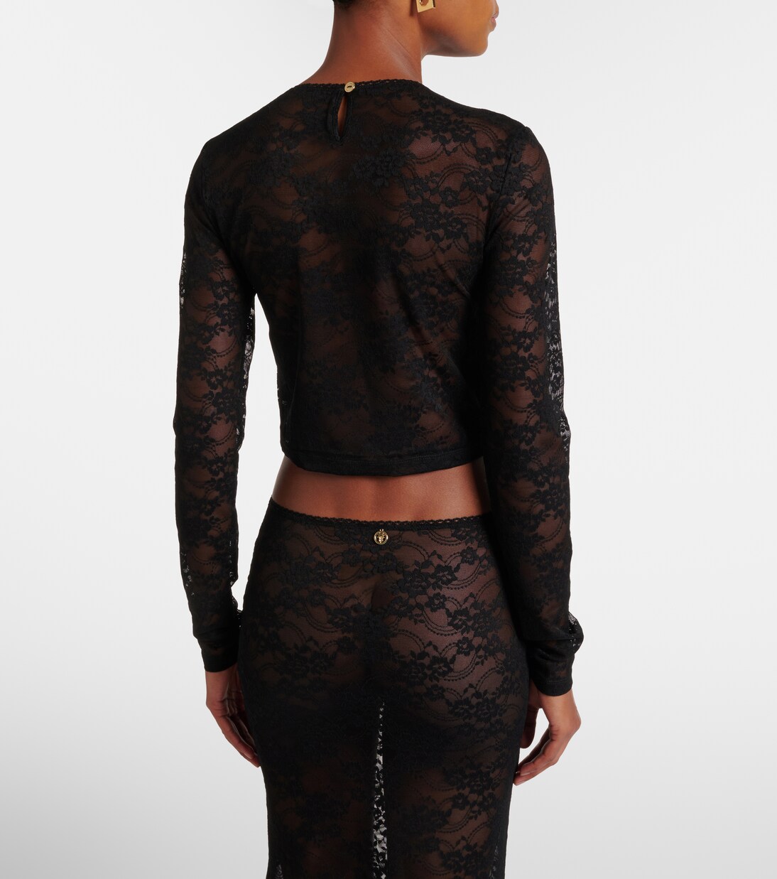 Top raccourci Rona en dentelle | Bananhot