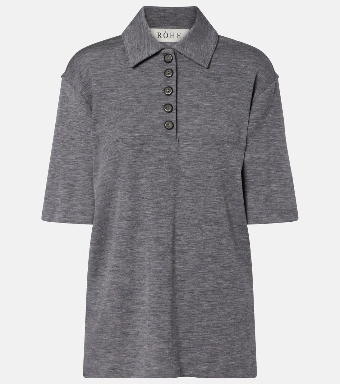 Wool polo shirt | Róhe