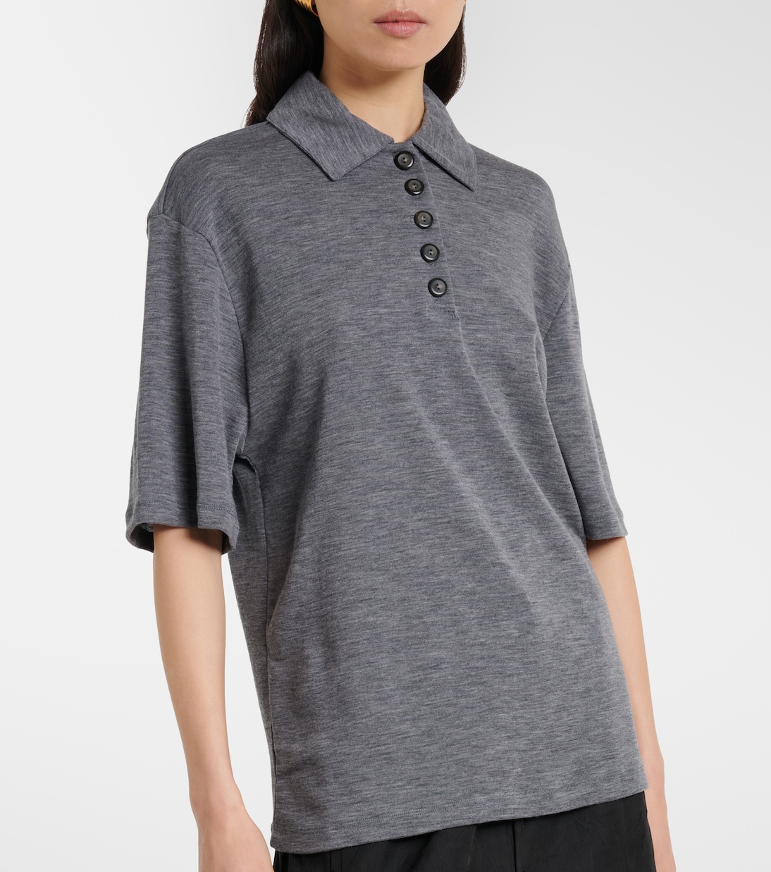 Wool polo shirt | Róhe