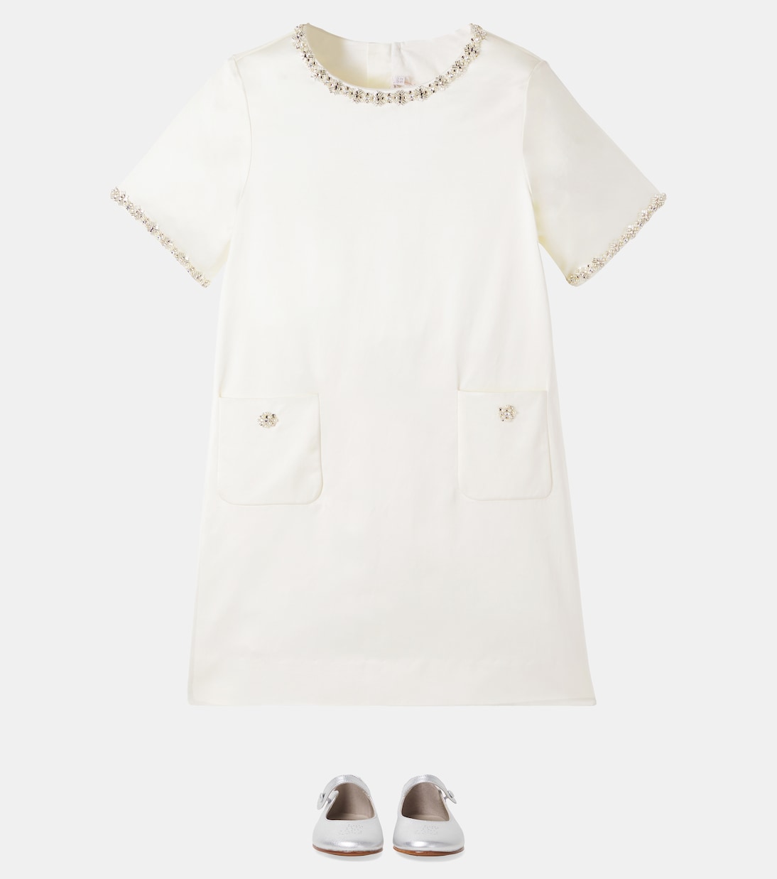 Kleid Lanelle aus Satin | Bonpoint