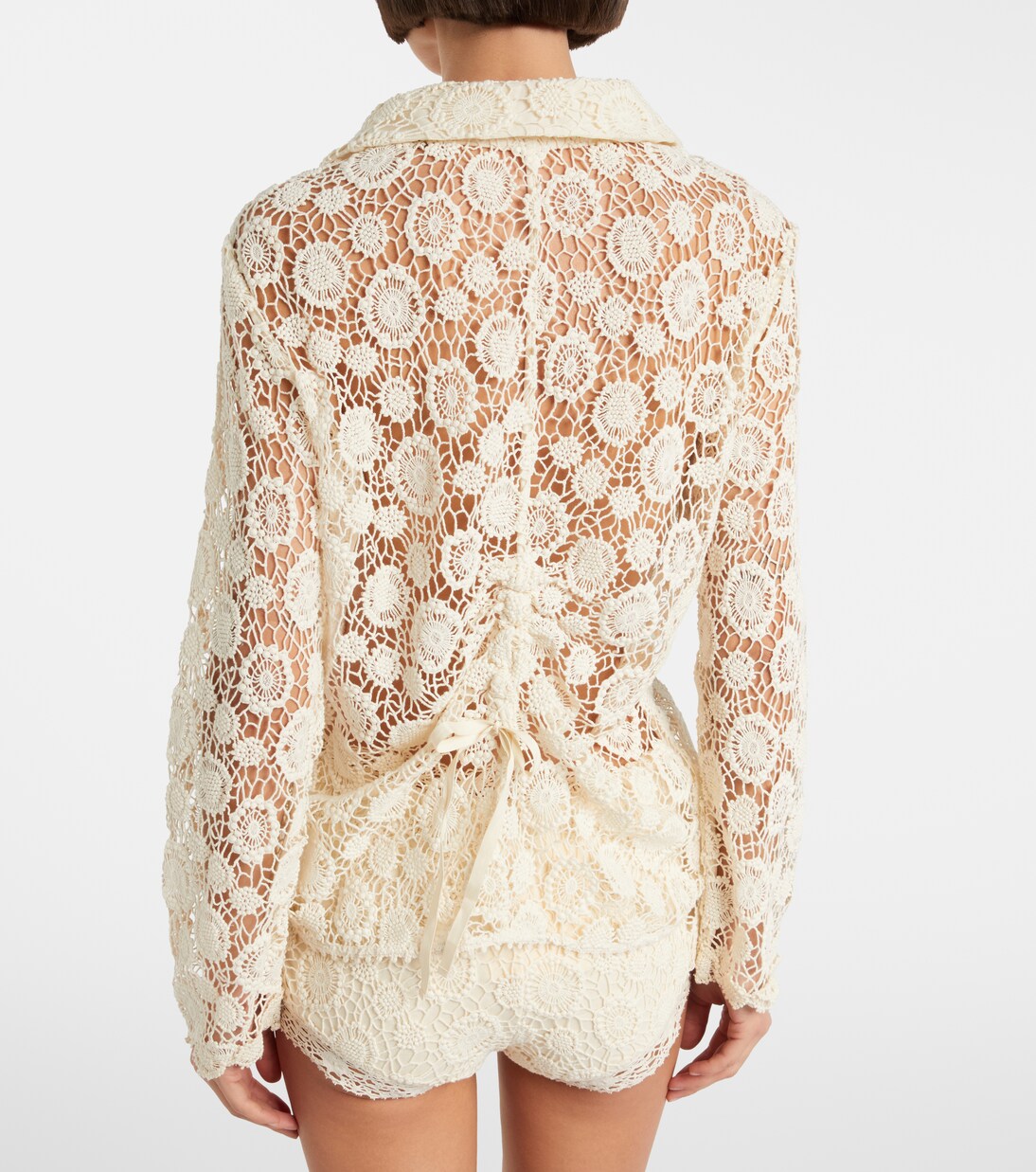 Cotton and silk crochet top | Isabel Marant