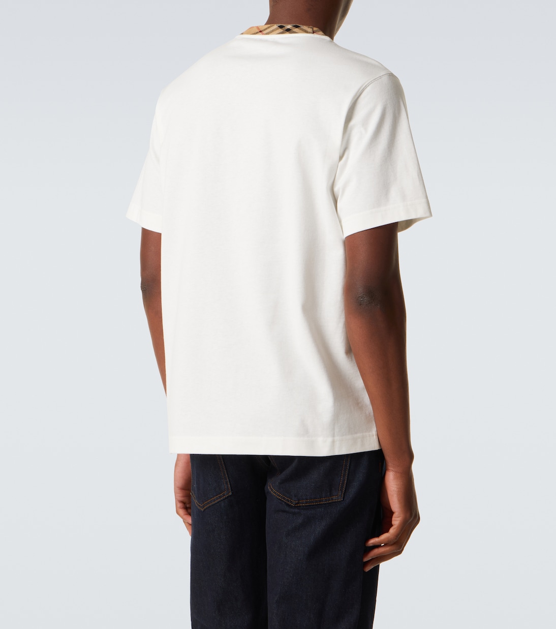 Burberry Check cotton jersey T-shirt | Burberry