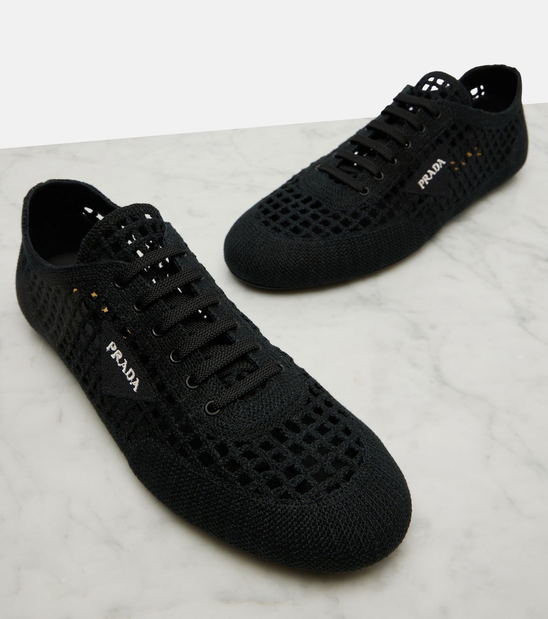 Collapse crochet sneakers | Prada