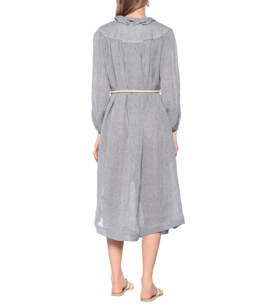 Vestido camisero Fiona de lino | Lisa Marie Fernandez