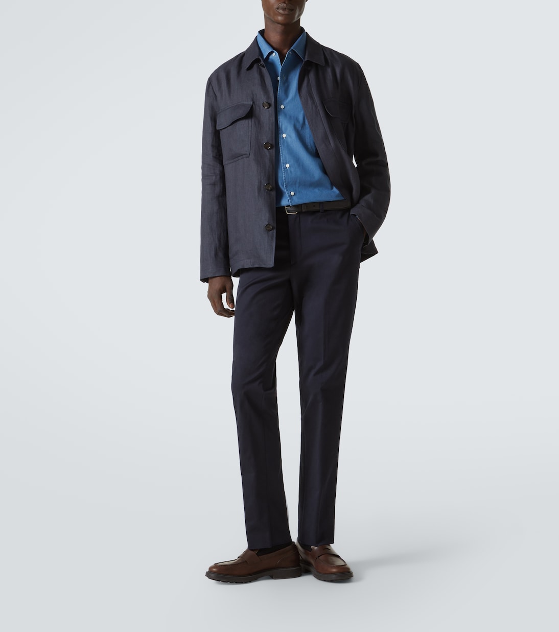 Camisa André de denim | Loro Piana