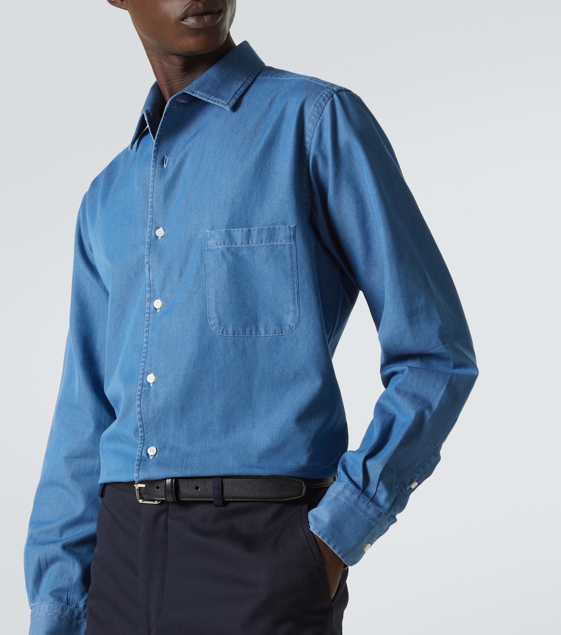 Camisa André de denim | Loro Piana