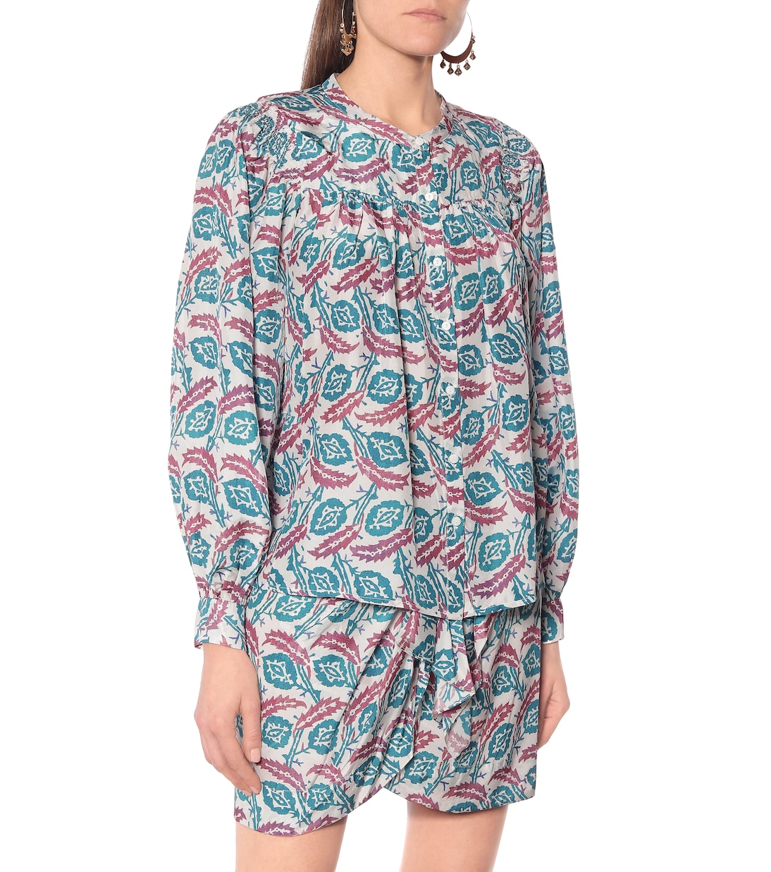 Ritonea printed silk blouse | Isabel Marant