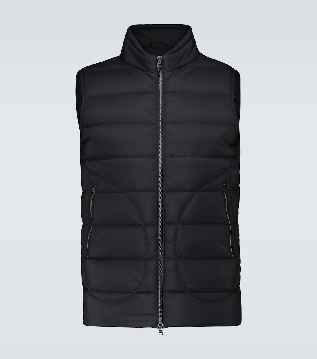Il Gilet down filled vest in black Herno Mytheresa