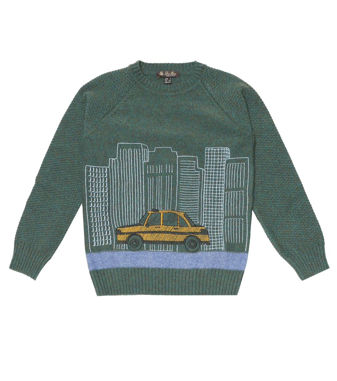 Pullover Street Skyline aus Kaschmir | Loro Piana Kids