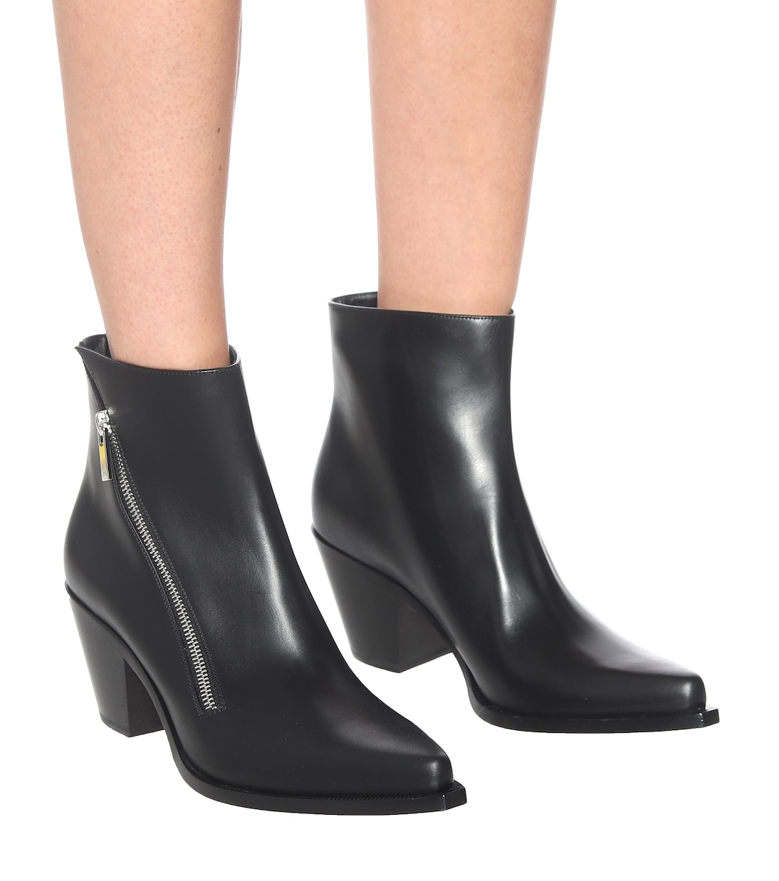 Santiazip 65 leather ankle boots | Christian Louboutin