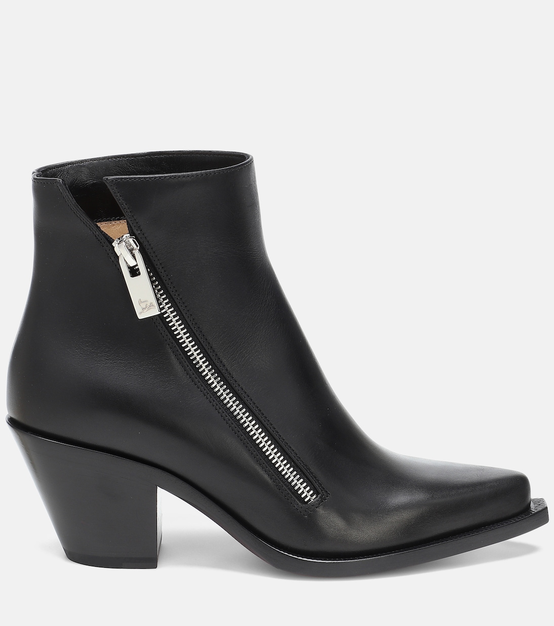 Santiazip 65 leather ankle boots | Christian Louboutin