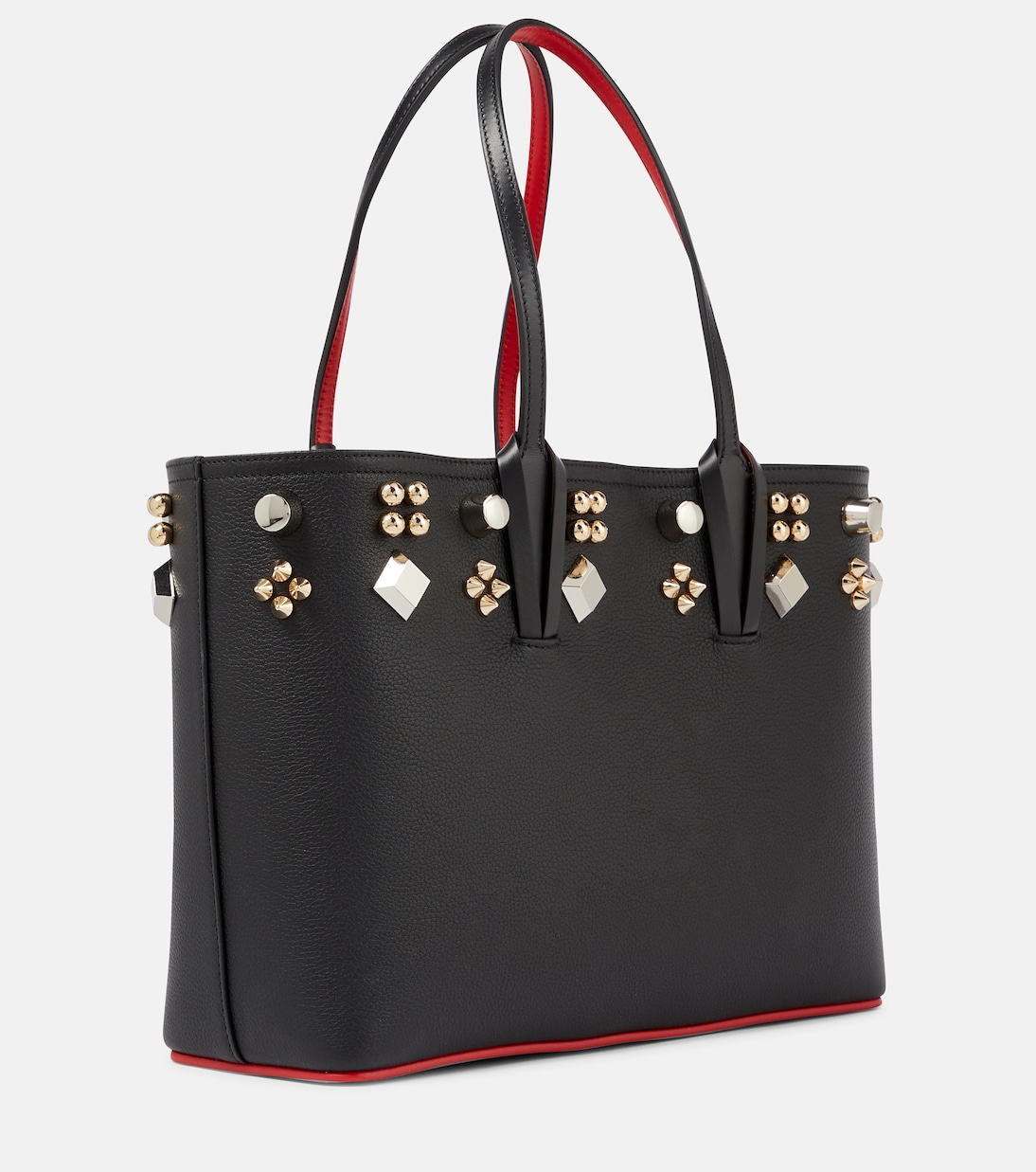 Shopper Cabata in pelle con borchie | Christian Louboutin