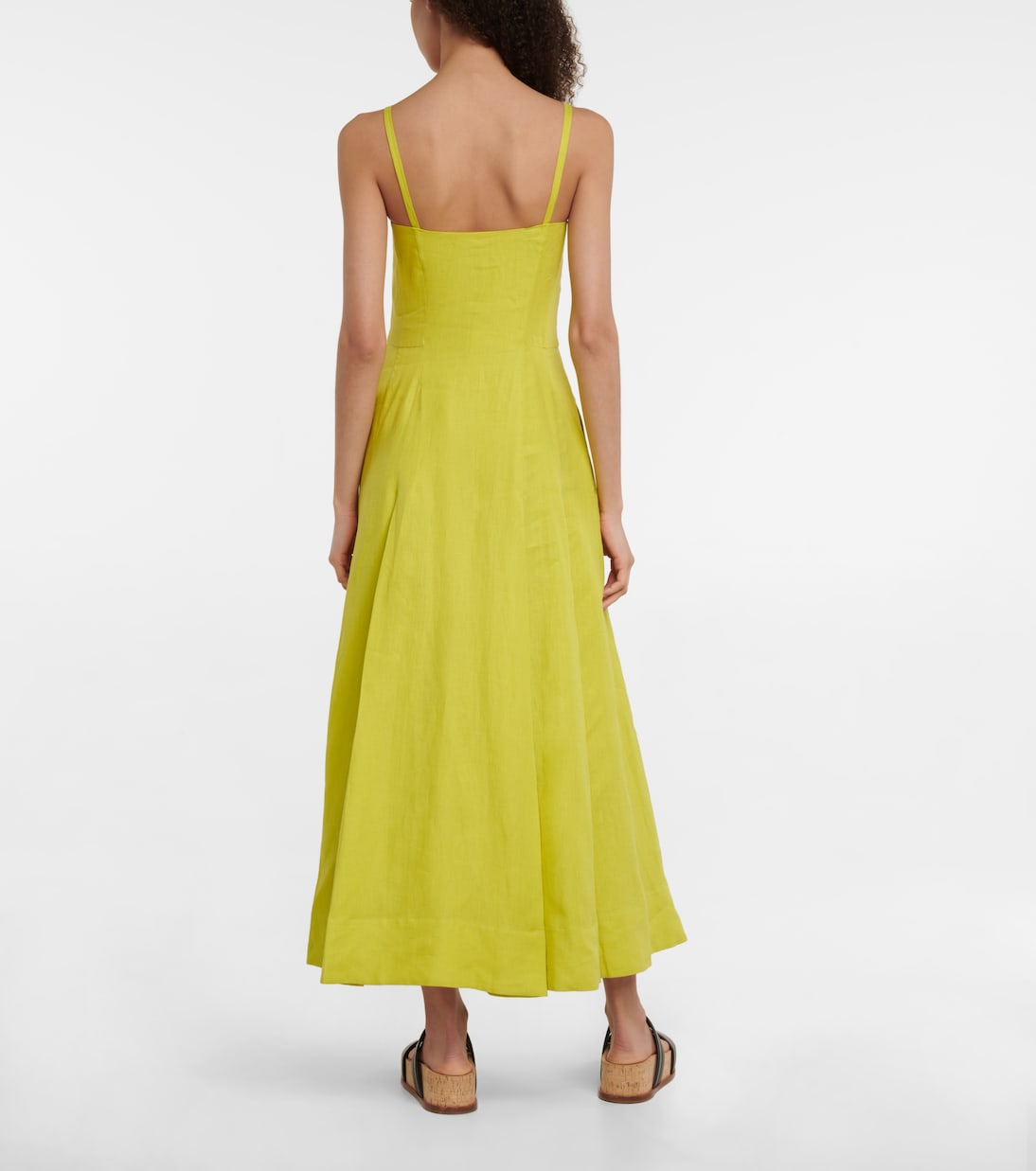 Midikleid Margritte aus Leinen | Gabriela Hearst
