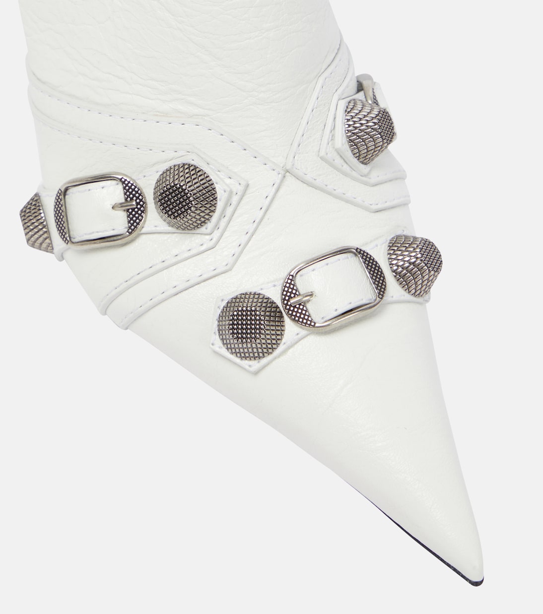 Cagole leather knee-high boots | Balenciaga