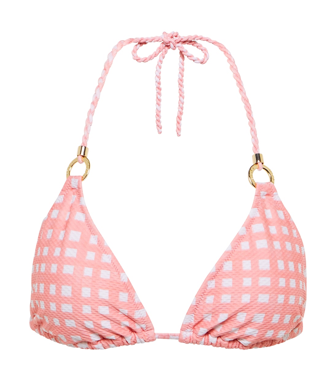 Kariertes Bikini-Oberteil Zanzibar | Heidi Klein