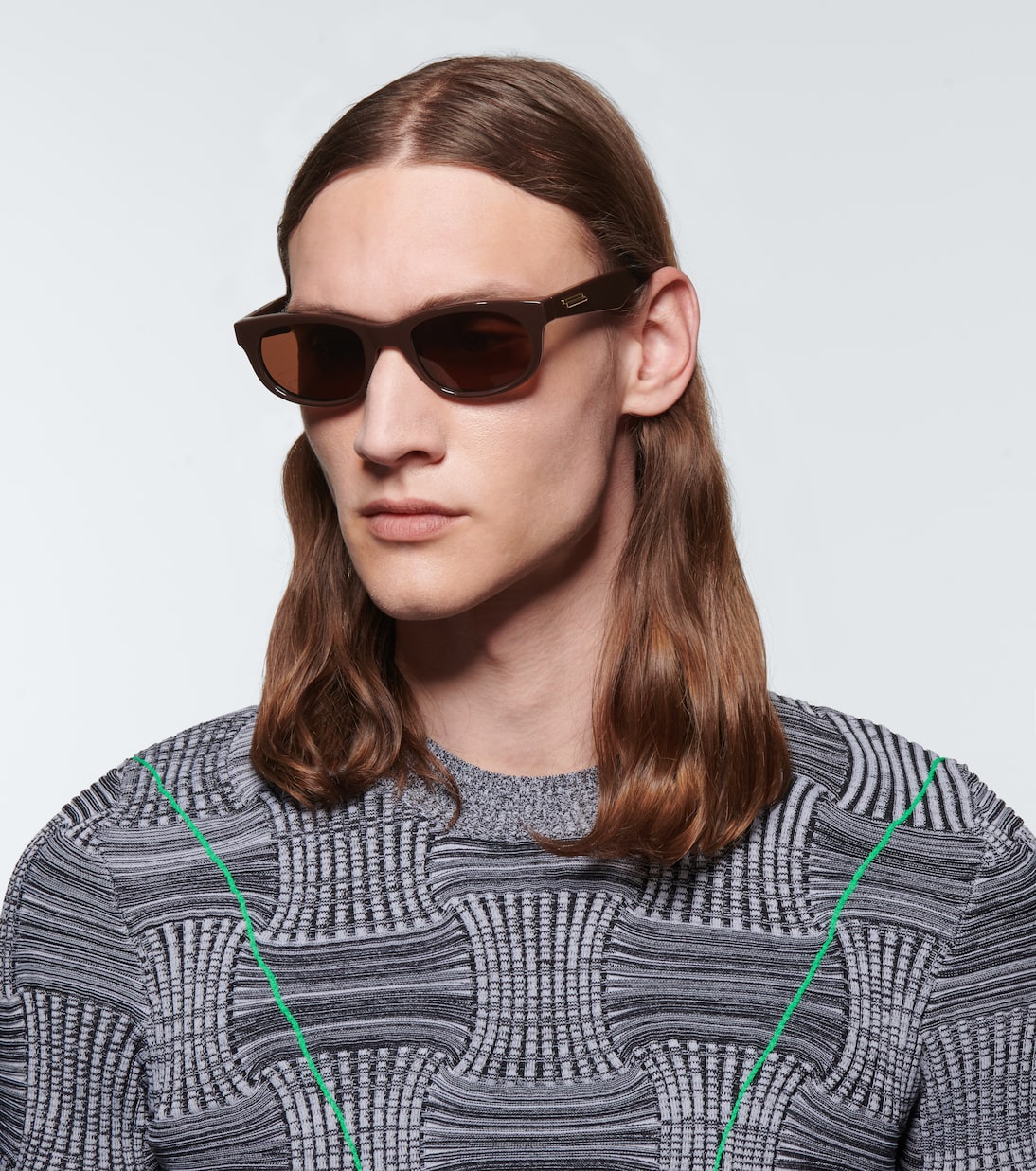 Occhiali da sole in acetato | Bottega Veneta