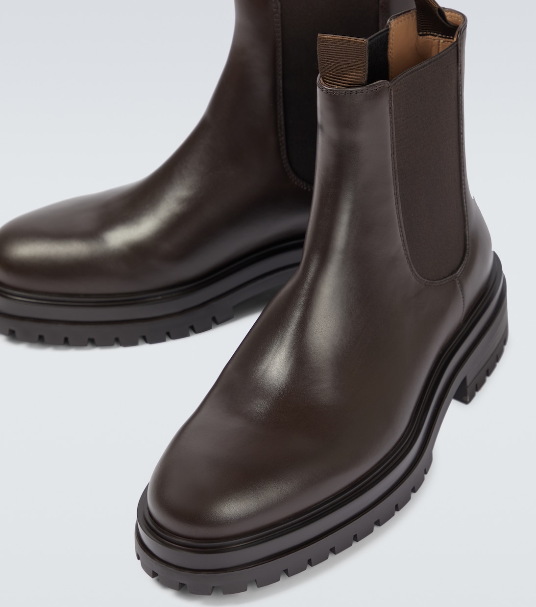 Chelsea Boots Chester aus Leder | Gianvito Rossi