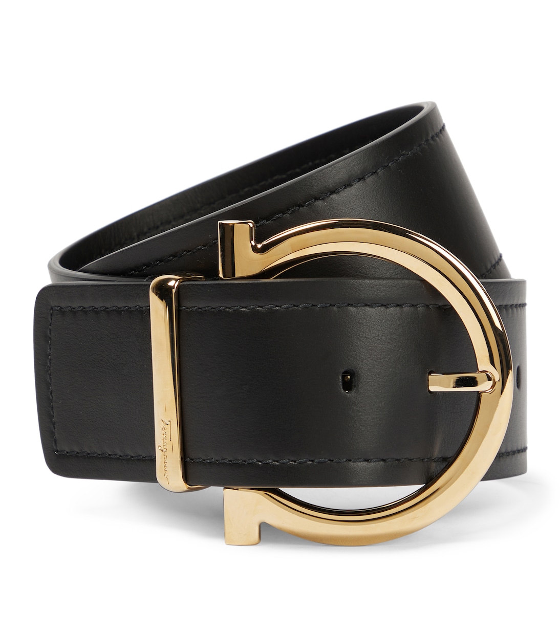 Gancini leather belt | Ferragamo