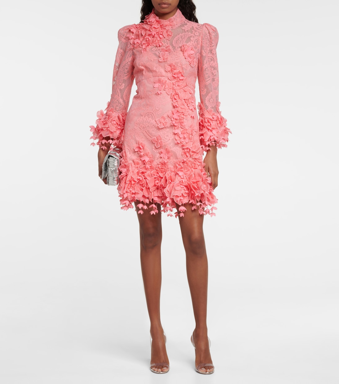 High Tide appliquéd lace minidress | Zimmermann