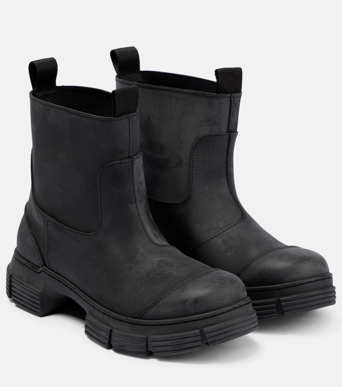 Rubber ankle boots | Ganni
