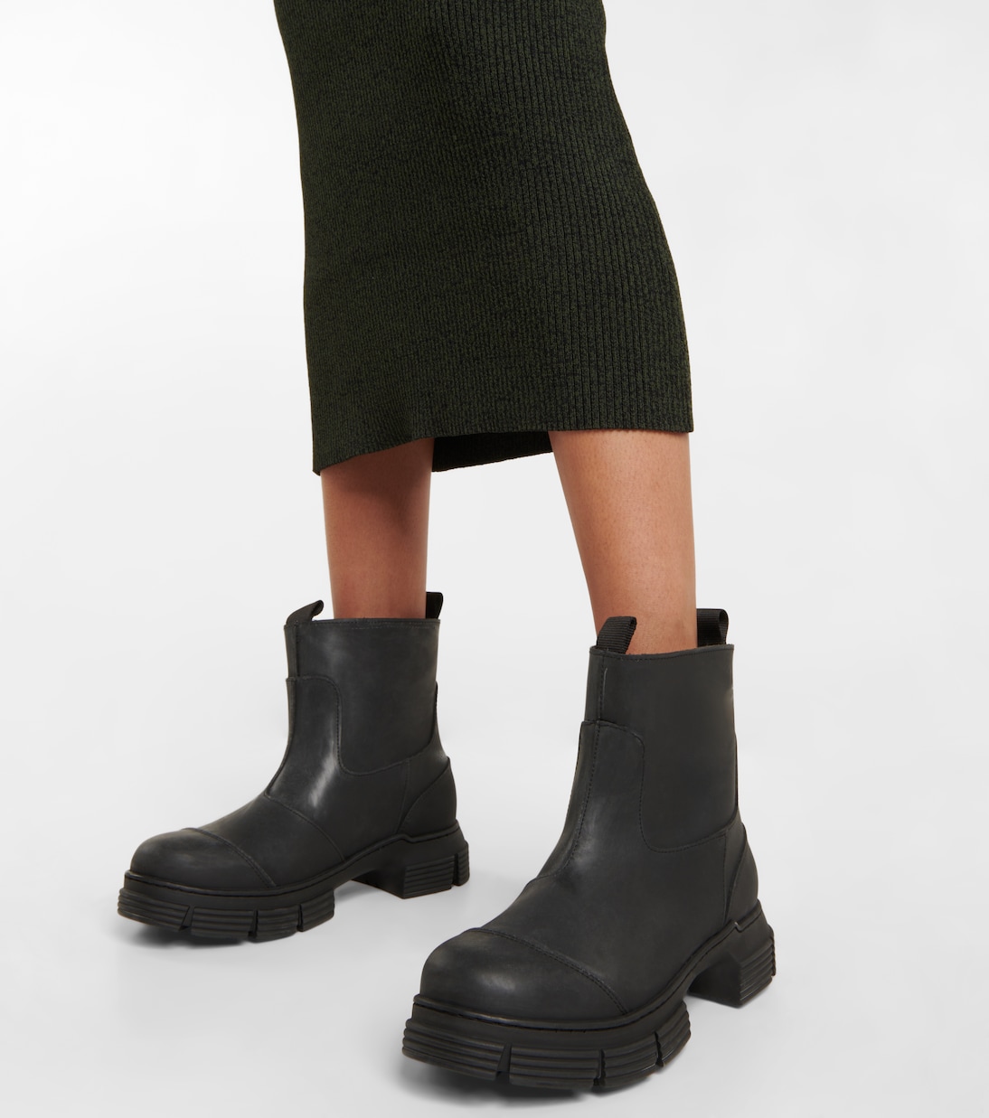 Rubber ankle boots | Ganni
