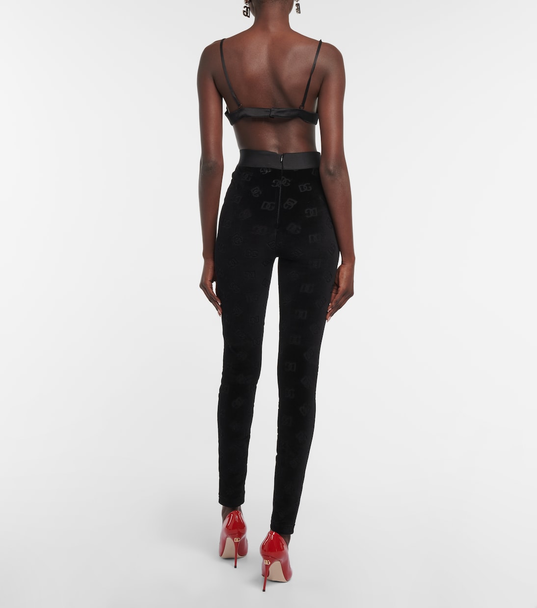 Leggings de algodón con logo | Dolce&Gabbana