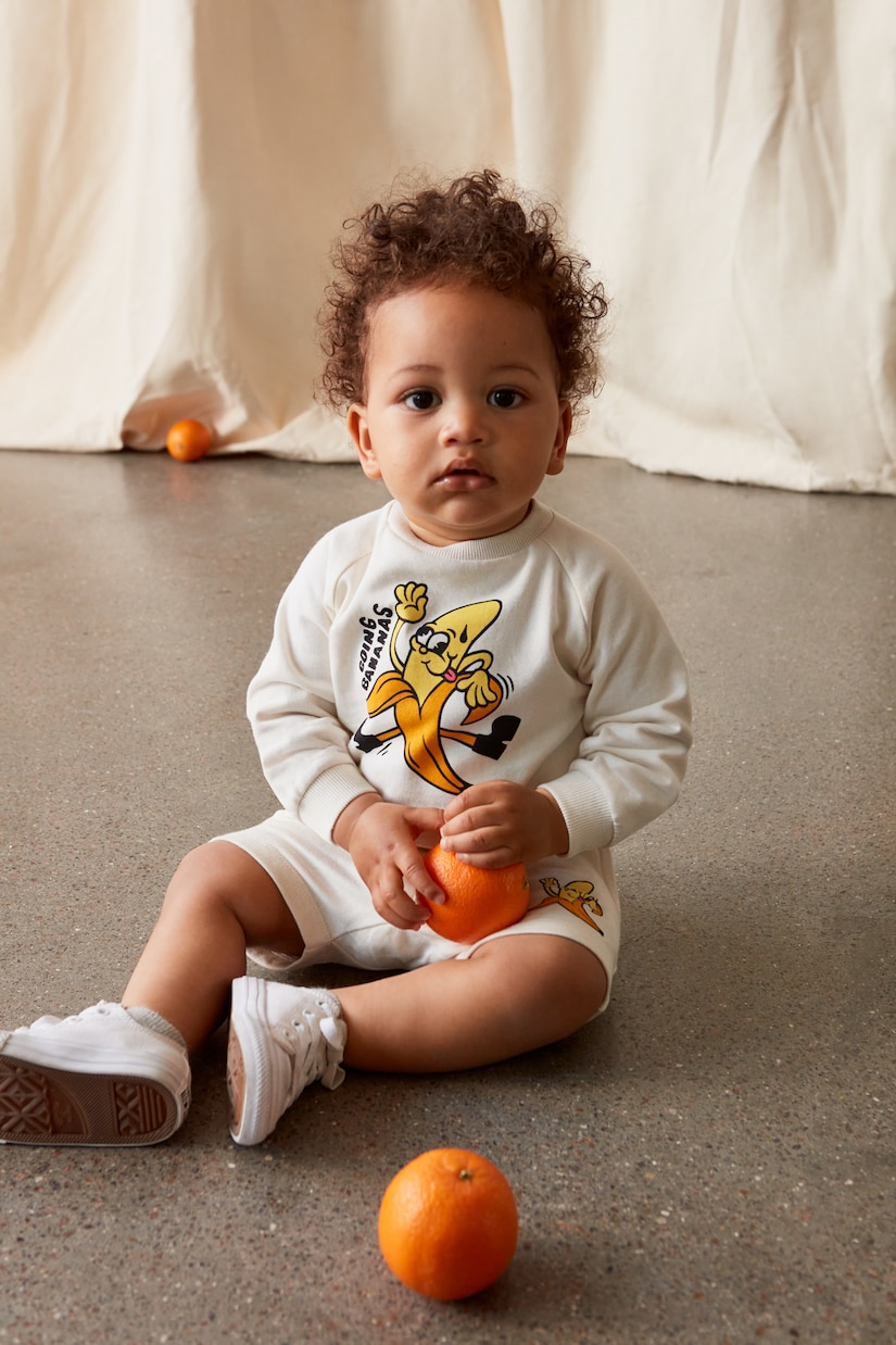 Baby - Felpa Disc in jersey di cotone | Molo