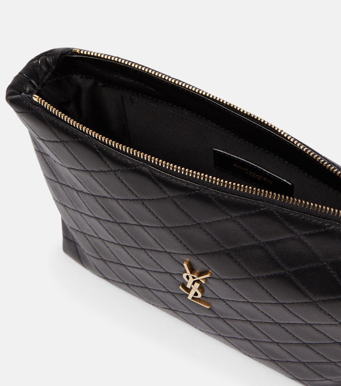 Porta Trucchi in Pelle Gaby di Saint Laurent - Accessorio Chic per Giovani Stilisti