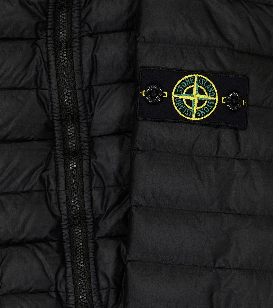 Quilted down jacket | Stone Island Junior