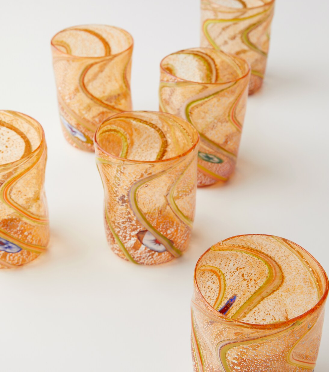 Pennellate set of 6 glasses | Cabana
