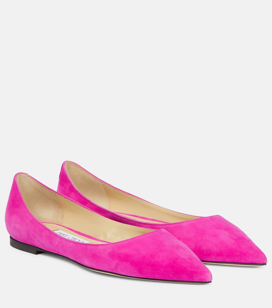 Ballerinas Love aus Veloursleder | Jimmy Choo