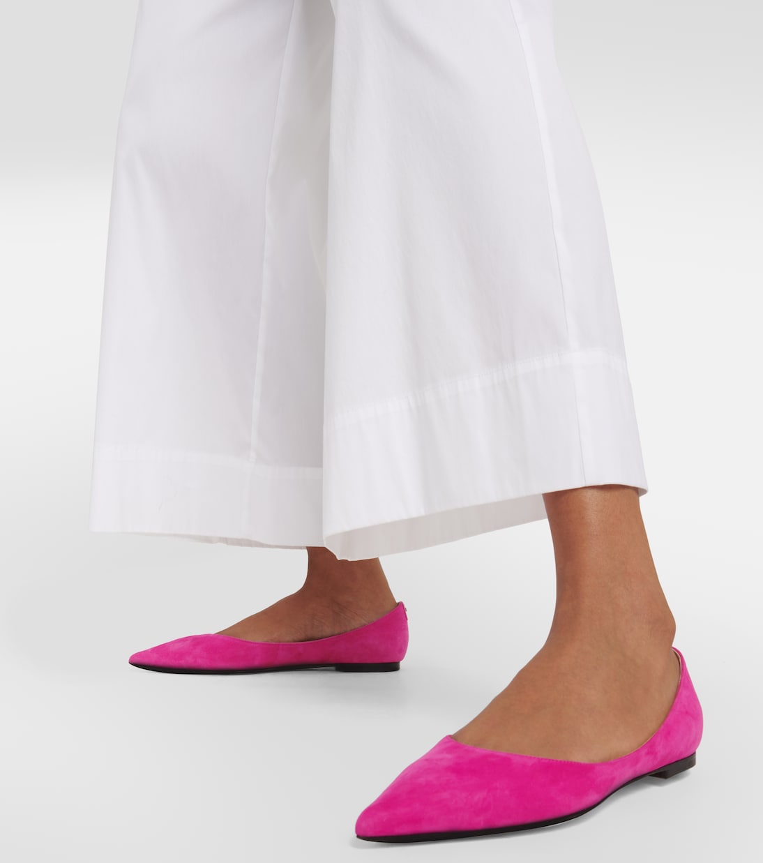 Ballerinas Love aus Veloursleder | Jimmy Choo