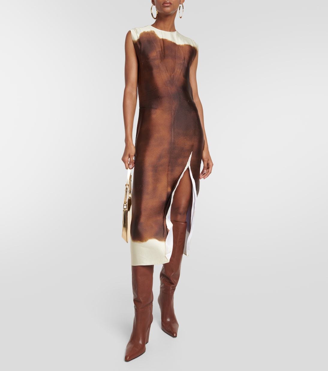 Jane leather knee-high boots | Paris Texas