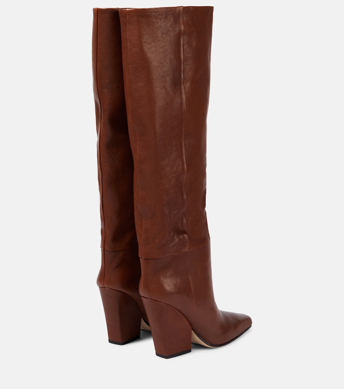 Jane leather knee-high boots | Paris Texas