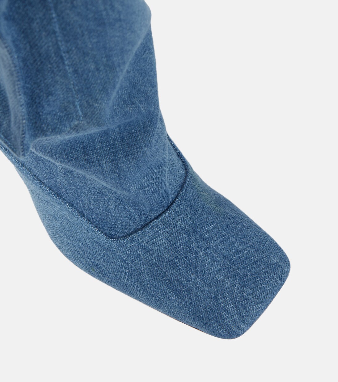 Botas altas Sienna Tube en denim | The Attico