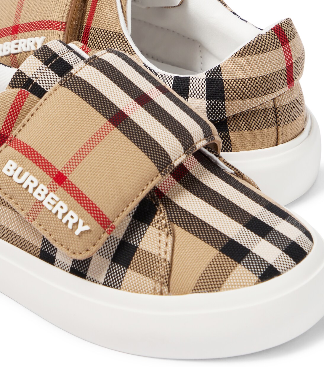 Sneakers in canvas Vintage Check | Burberry Kids