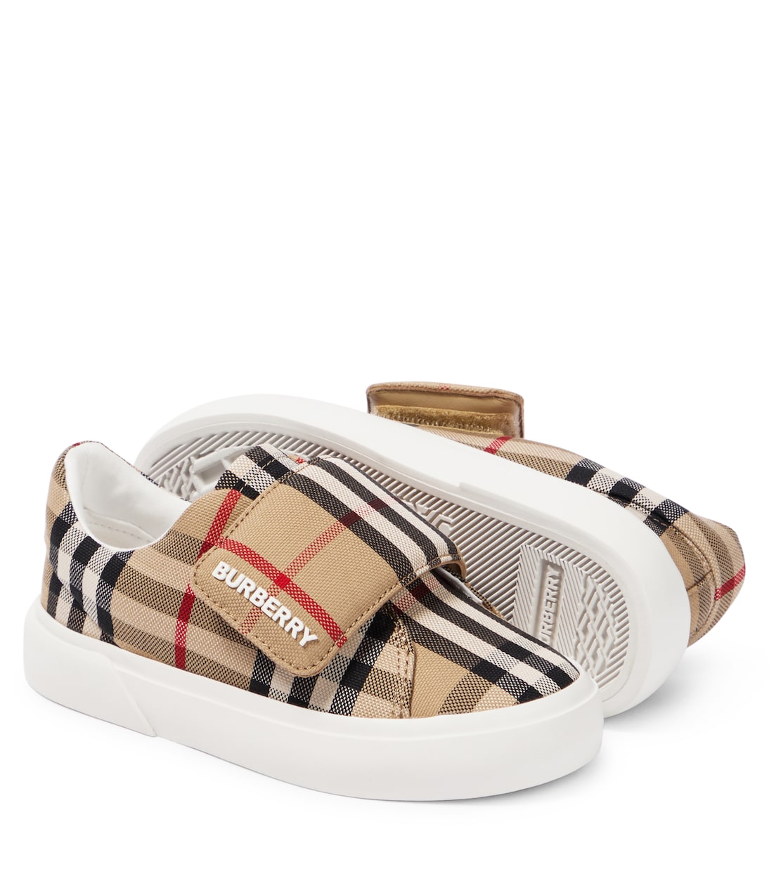 Sneakers in canvas Vintage Check | Burberry Kids