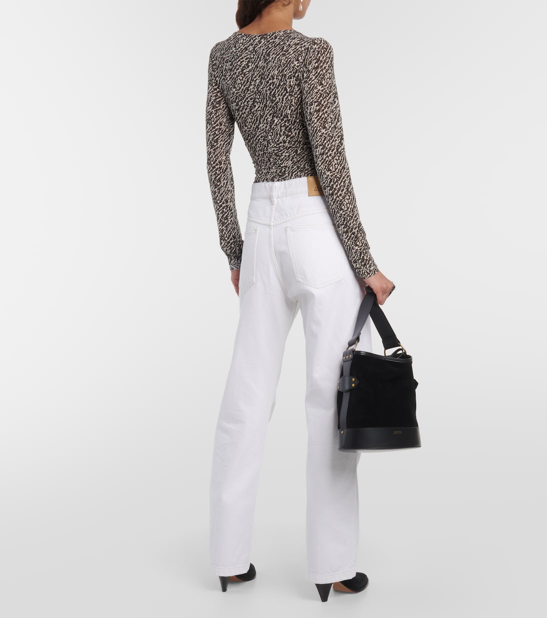 Nadege high-rise boyfriend jeans | Isabel Marant